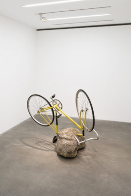 Stone with Bicycle, 2013