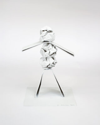 <i>Paper Sculpture #7 (Paper Dude)</i>, 2013