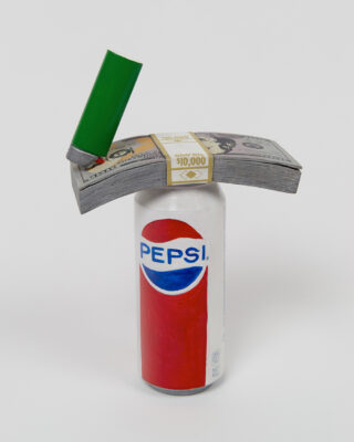 <i>Soda with 10K and a Lighter</i>, 2019