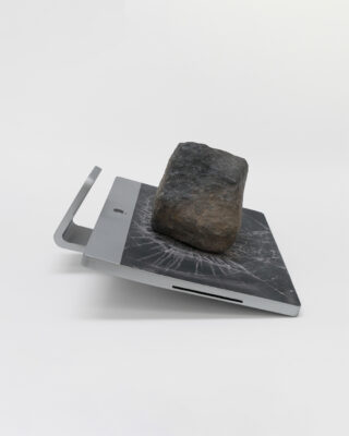 <i>Broken iMac with a Rock</i>, 2020
