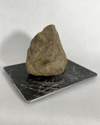 <i>Broken iPad with a Rock</i>, 2021
