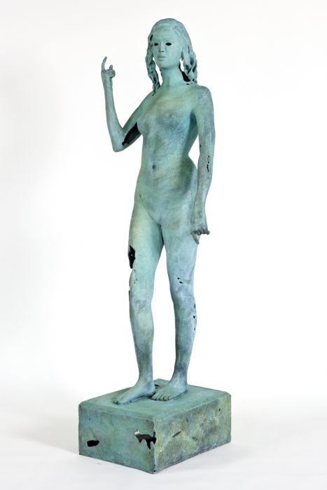 Object of Antiquity (Athena), 2011
Bronze
83 x 40 x 19 inches