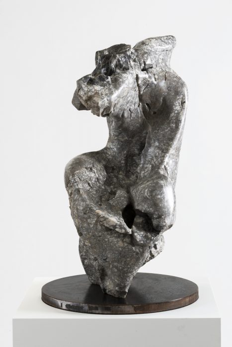 Marble Torso, 2012
Marble, steel
31 x 18 x 16 inches