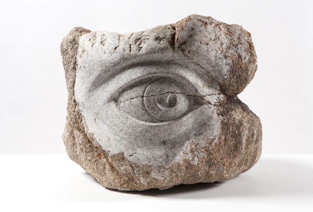 Stone Eye, 2014
Carved granite21.75 x 26 x 22 inches