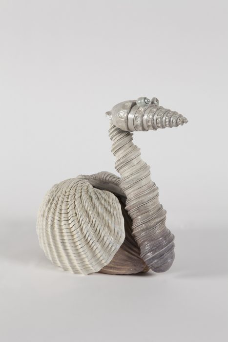 Shell Swan, 2018
Painted bronze
17.75 x 10.38 x 17.5 inches