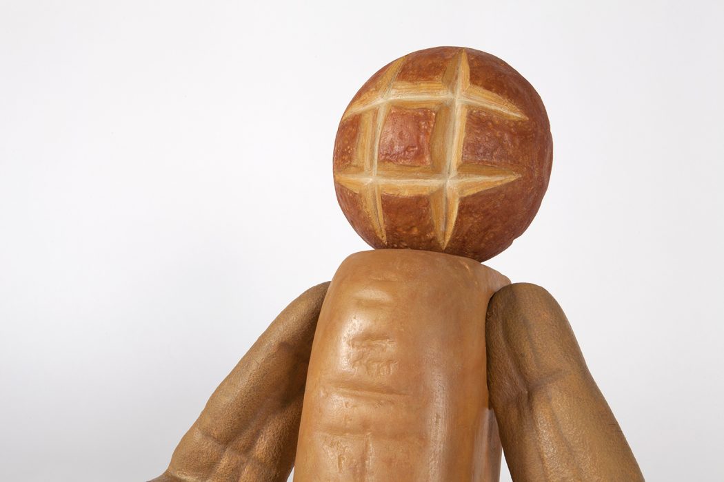 Bread Figure (Sitting Cross-Legged), 2018
Detail