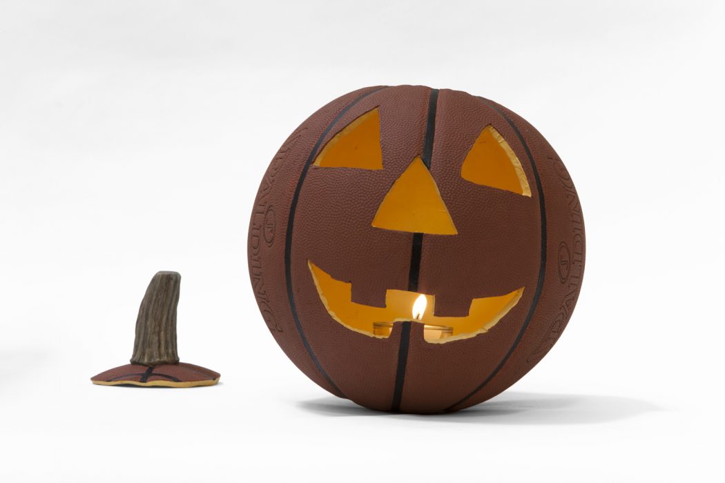 Basketball Jack O'Lantern, 2015
Painted bronze and candle
10.5 x 10.5 x 10.5 inches