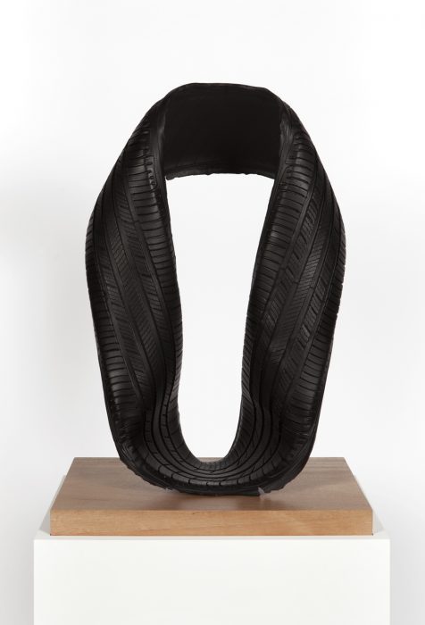 Inside Out Tire, 2015
Bronze with patina
32 x 18 x 12 inches